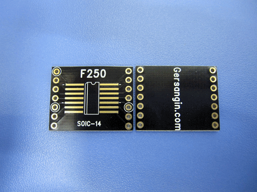 [F250] SOIC 14 - 1.27 변환기판 | 파츠바다 - 모든 전자부품의 정답