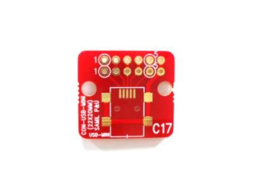 [C17-P] CON-USB-MINI 변환기판 콘넥터용 | 파츠바다 - 모든 전자부품의 정답