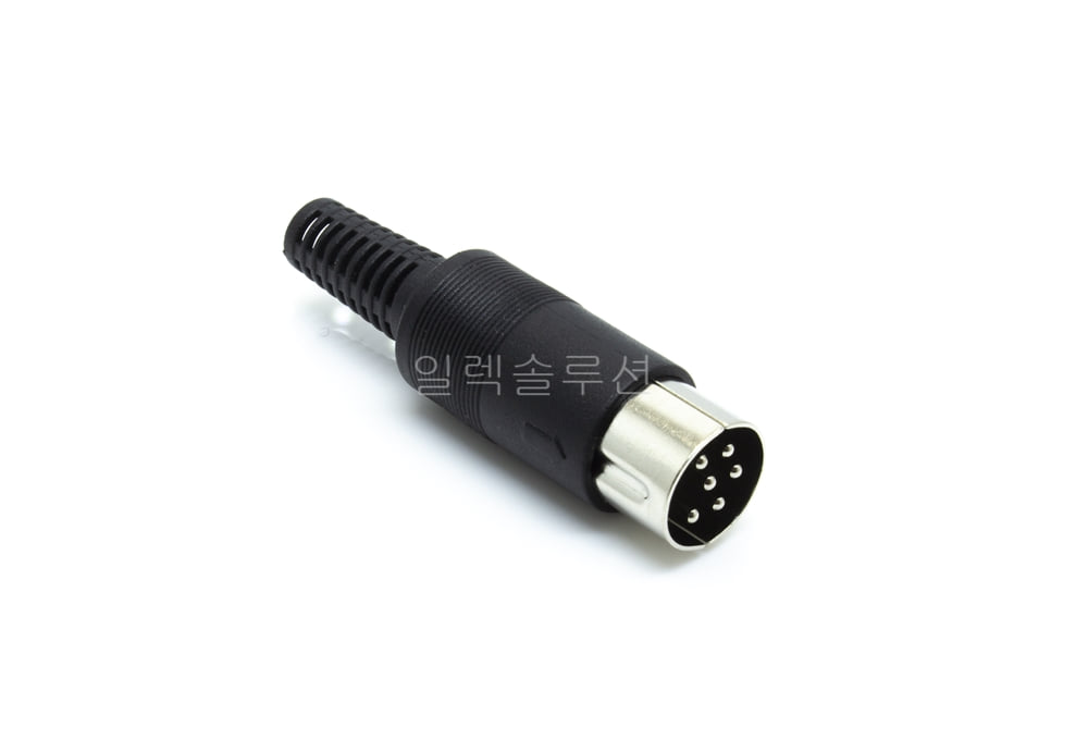 라지 딘 플러그 6PIN LARGE DIN PLUG CONNECTOR | 파츠바다 - 모든 전자부품의 정답