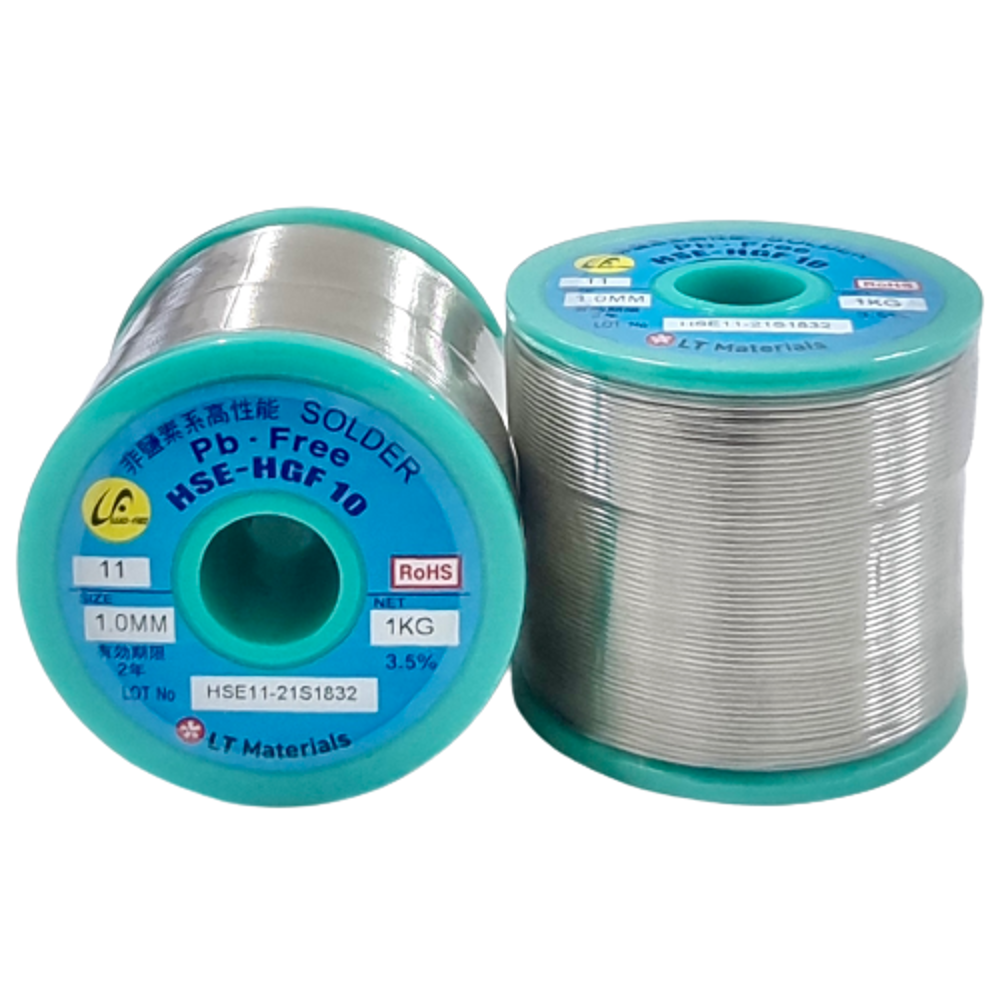 LT소재  희성 무연납 HSE04-HGF10 1.2mm 1Kg | 파츠바다 - 모든 전자부품의 정답