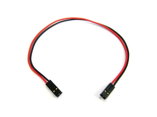 [CH254 -2P] 소켓 점퍼 케이블 2P (검정x빨강) | 파츠바다 - 모든 전자부품의 정답