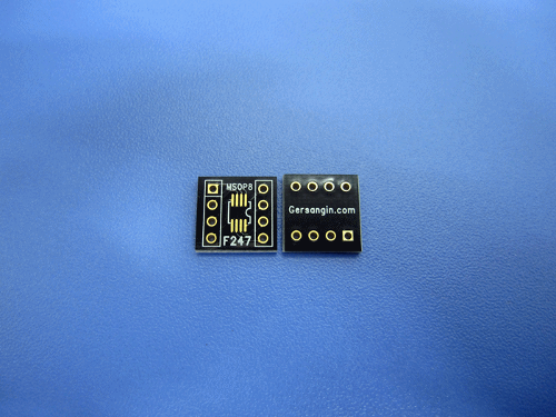 [F247] MSOP 08 - 0.65 변환기판 | 파츠바다 - 모든 전자부품의 정답