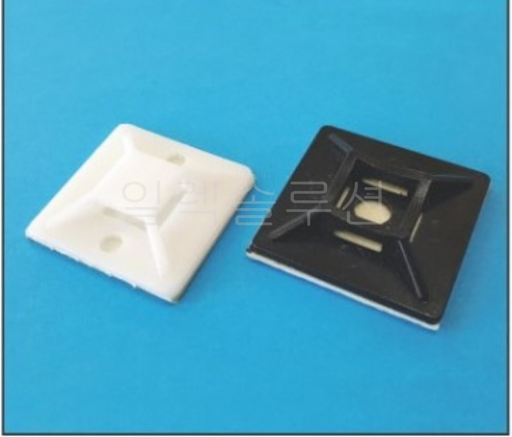 JOMB-30  흑색  부착형 타이 마운트 전선정리 케이블 홀더 고정 전오전기    500개 | 파츠바다 - 모든 전자부품의 정답