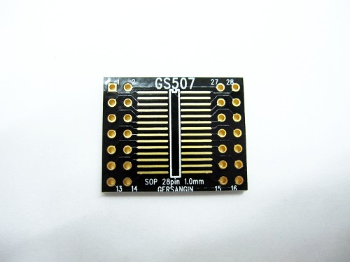 [GS507] SOP 28 - 1.0mm 변환기판 | 파츠바다 - 모든 전자부품의 정답