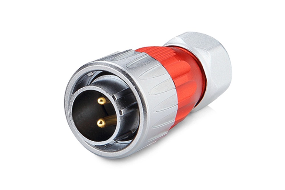 20파이 방수 커넥터 2핀 Male 플러그  DH-20-C02PE | 파츠바다 - 모든 전자부품의 정답