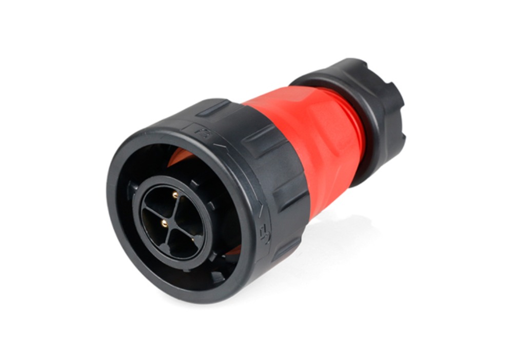 24파이 방수 커넥터 4핀 Male 플러그  YM-24-C04PE | 파츠바다 - 모든 전자부품의 정답