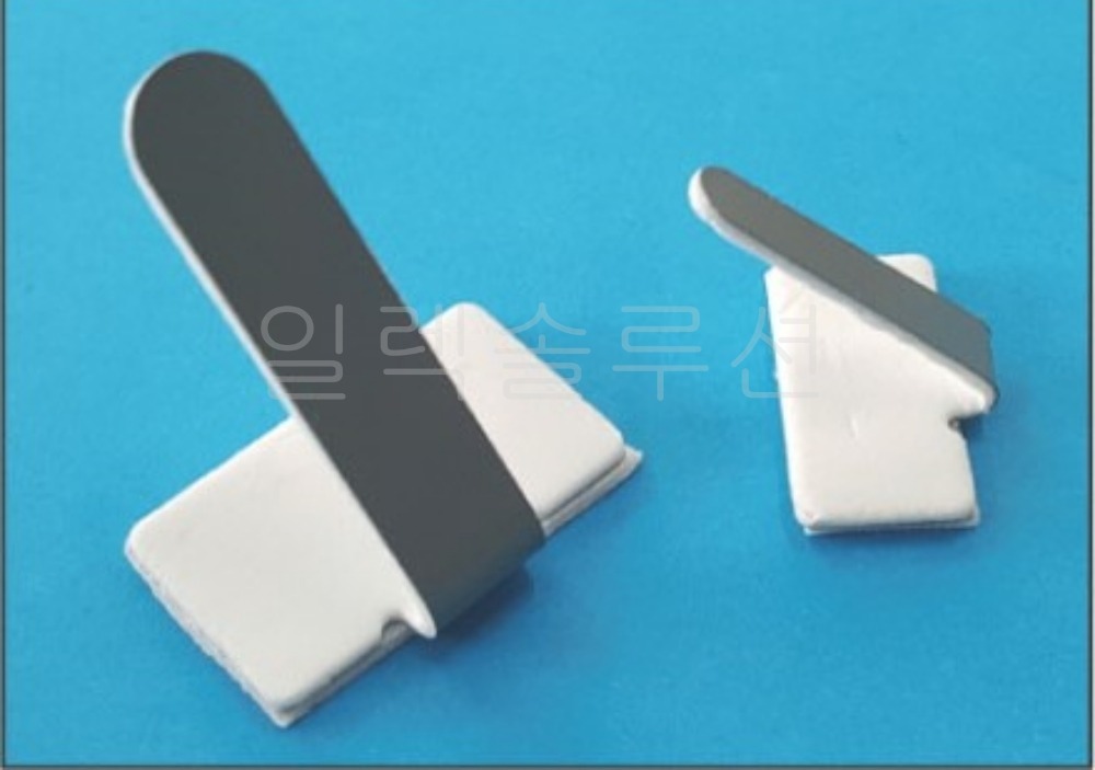 JOMC102 메탈클램프 전선 정리 케이블 홀더  전오전기    1000개 | 파츠바다 - 모든 전자부품의 정답