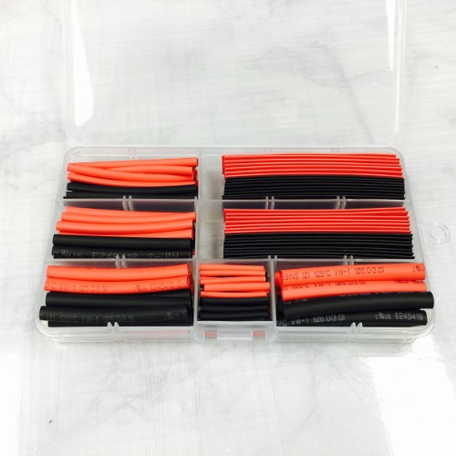 GST-9005_150pcs Black + Red Heat Shrink Tube | 파츠바다 - 모든 전자부품의 정답
