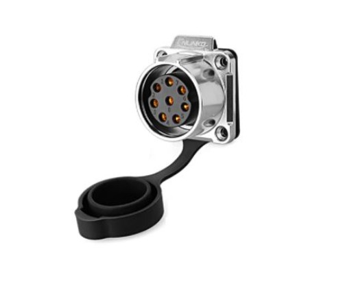 사각 방수 커넥터 8핀 소켓  Female 플러그  LP-28-J08SX-03-401   [CNLINKO] | 파츠바다 - 모든 전자부품의 정답