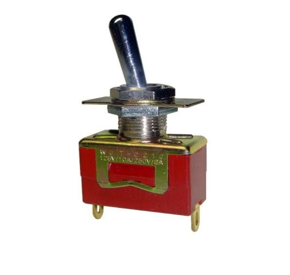 WJT-2210S  ON-OFF 토글 TOGGLE 스위치 12파이 2P 우진전기- | 파츠바다 - 모든 전자부품의 정답