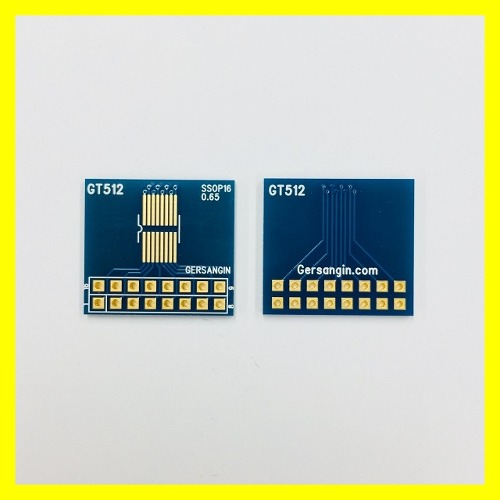 [GT 512] SSOP-16-0.65mm 변환기판 pcb adapter TSSOP SO | 파츠바다 - 모든 전자부품의 정답