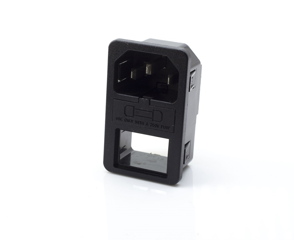 전원소켓 AC SOCKET INLET 커넥터 RF-2004-F  RONGFENG | 파츠바다 - 모든 전자부품의 정답