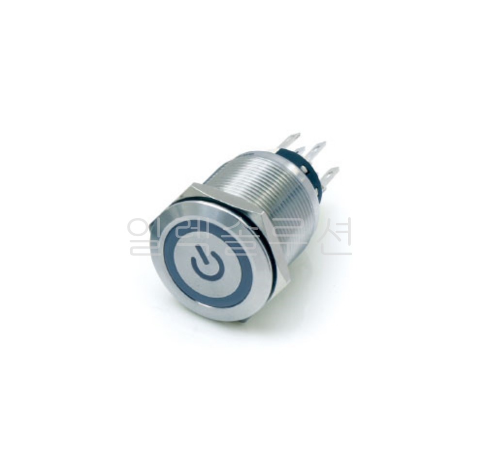 QN22-A3 링  22파이  방수 메탈 푸쉬 버튼 스위치 LED PUSH BUTTON SWTICH QIANNIAN | 파츠바다 - 모든 전자부품의 정답