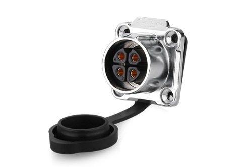 사각 방수 커넥터 소켓 4핀 Female 소켓  LP-20-J04SX-03-401A   [CNLINKO] | 파츠바다 - 모든 전자부품의 정답