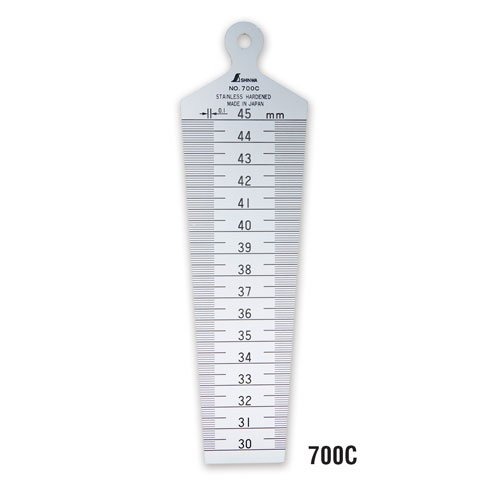 신와 700C 테이퍼게이지 30~45mm | 파츠바다 - 모든 전자부품의 정답