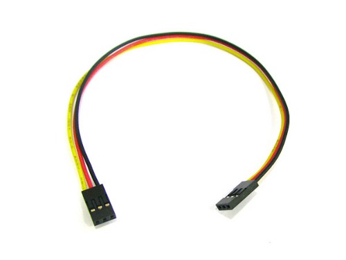 [CH254 -3P] 소켓 점퍼 케이블 3P (검정x빨강x노랑) | 파츠바다 - 모든 전자부품의 정답