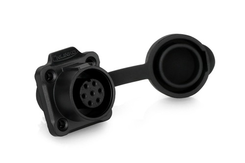 사각 방수 커넥터 소켓  6핀 female   LP-12-J06SX-02-401   [CNLINKO] | 파츠바다 - 모든 전자부품의 정답