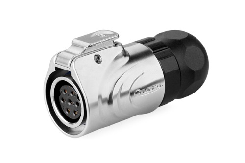 16파이 방수 커넥터 7핀 Female  플러그  LP-16-J07PE-03-001   [CNLINKO] | 파츠바다 - 모든 전자부품의 정답