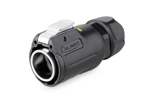 24파이 방수 커넥터 RJ45 플러그  LP-24-C/RJ45/015/PE-41-001   [CNLINKO] | 파츠바다 - 모든 전자부품의 정답