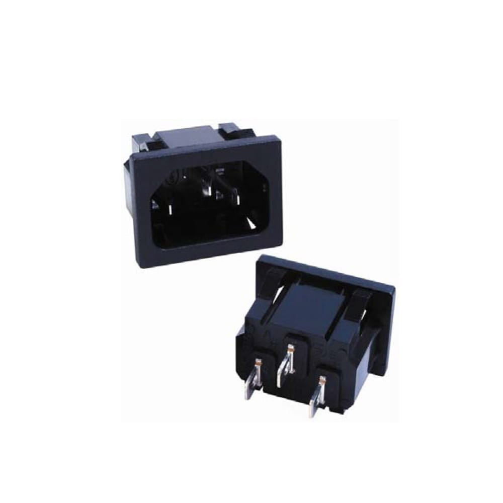 전원소켓 AC SOCKET INLET 커넥터 SS-120-E-4.8 RONGFENG | 파츠바다 - 모든 전자부품의 정답