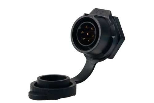 원형 방수 커넥터 소켓  7핀 male   LP-16-C07SX-02-101   [CNLINKO] | 파츠바다 - 모든 전자부품의 정답