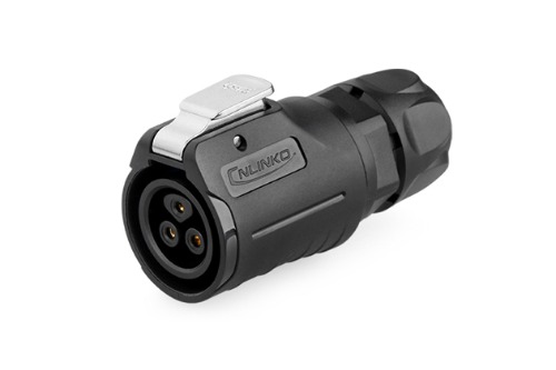 16파이 방수 커넥터 3핀 Female 플러그  LP-16-J03PE-02-001   [CNLINKO] | 파츠바다 - 모든 전자부품의 정답