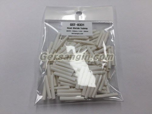 GST-8331_열수축튜브 Heat Shrink Tubing White-150pcs_파이3.0x30mm | 파츠바다 - 모든 전자부품의 정답