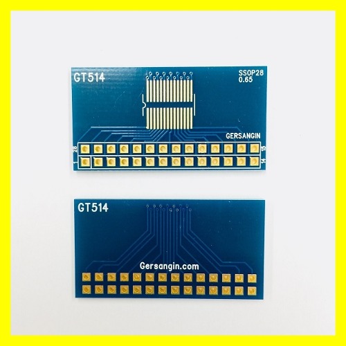 [GT 514] SSOP-28-0.65mm 변환기판 pcb adapter TSSOP SO | 파츠바다 - 모든 전자부품의 정답