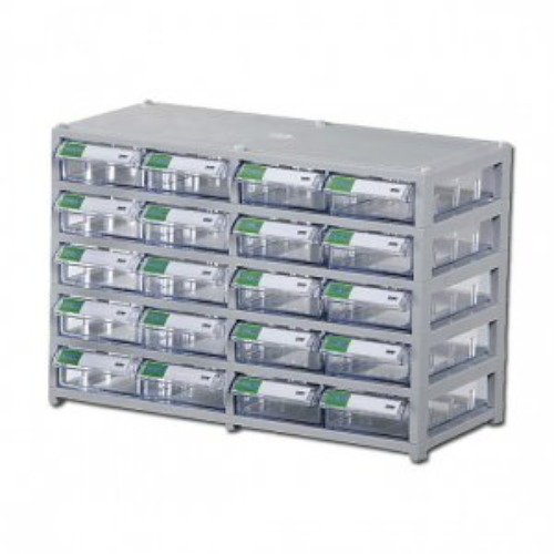 서랍형 부품함 CA508 (일체형) | 파츠바다 - 모든 전자부품의 정답