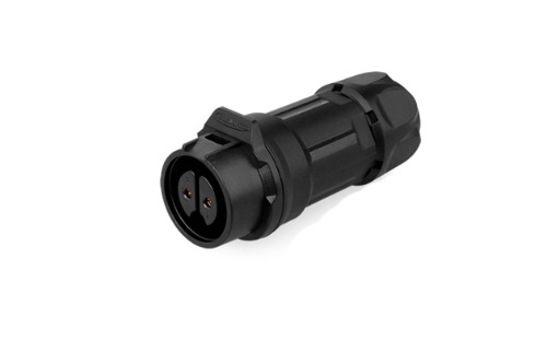 16파이 방수 커넥터 2핀 Female 중간 플러그  LP-16-J02PP-02-001   [CNLINKO] | 파츠바다 - 모든 전자부품의 정답