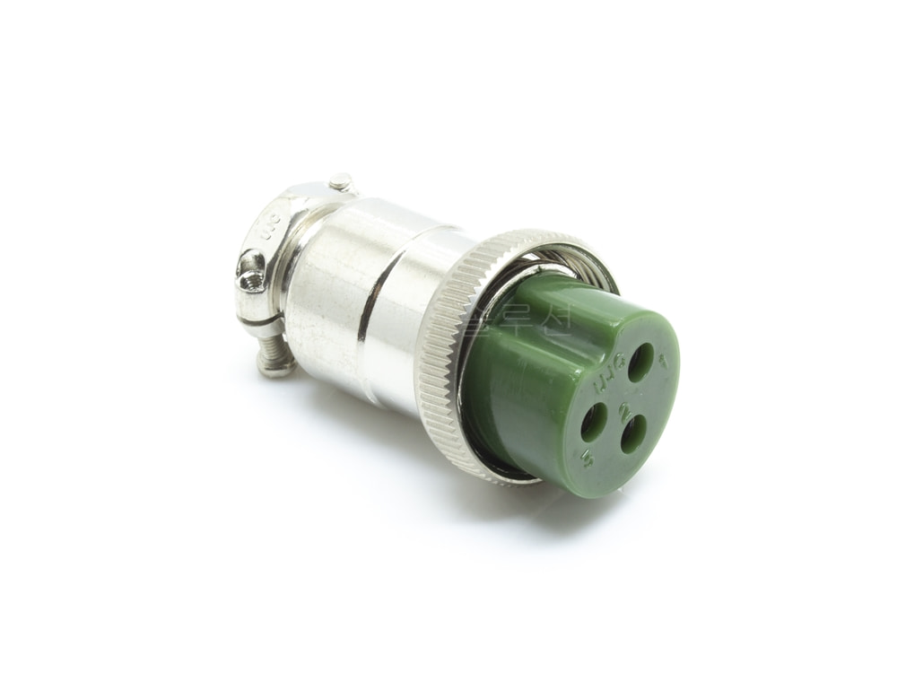 K-25-3P 25mm 항공잭 항공단자 써큘러잭 | 파츠바다 - 모든 전자부품의 정답