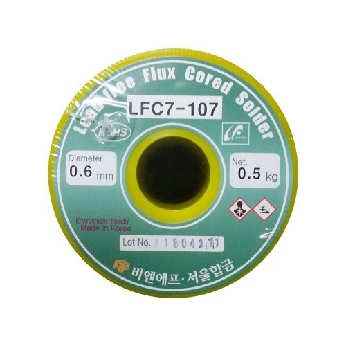 서울 LFC7-107 무연납 솔더 0.6mm 500g | 파츠바다 - 모든 전자부품의 정답