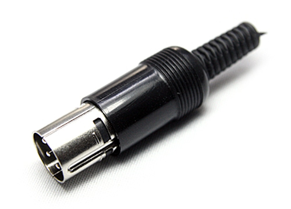 라지딘 플러그 4PIN LARGE DIN PLUG CONNECTOR | 파츠바다 - 모든 전자부품의 정답