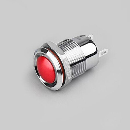 LB12B-Q10Z-R 전원 방수 메탈 푸시 버튼 스위치 온오프 푸쉬 누름 ONOFF PUSHBUTTONSWITCH IP65  LANBOO | 파츠바다 - 모든 전자부품의 정답