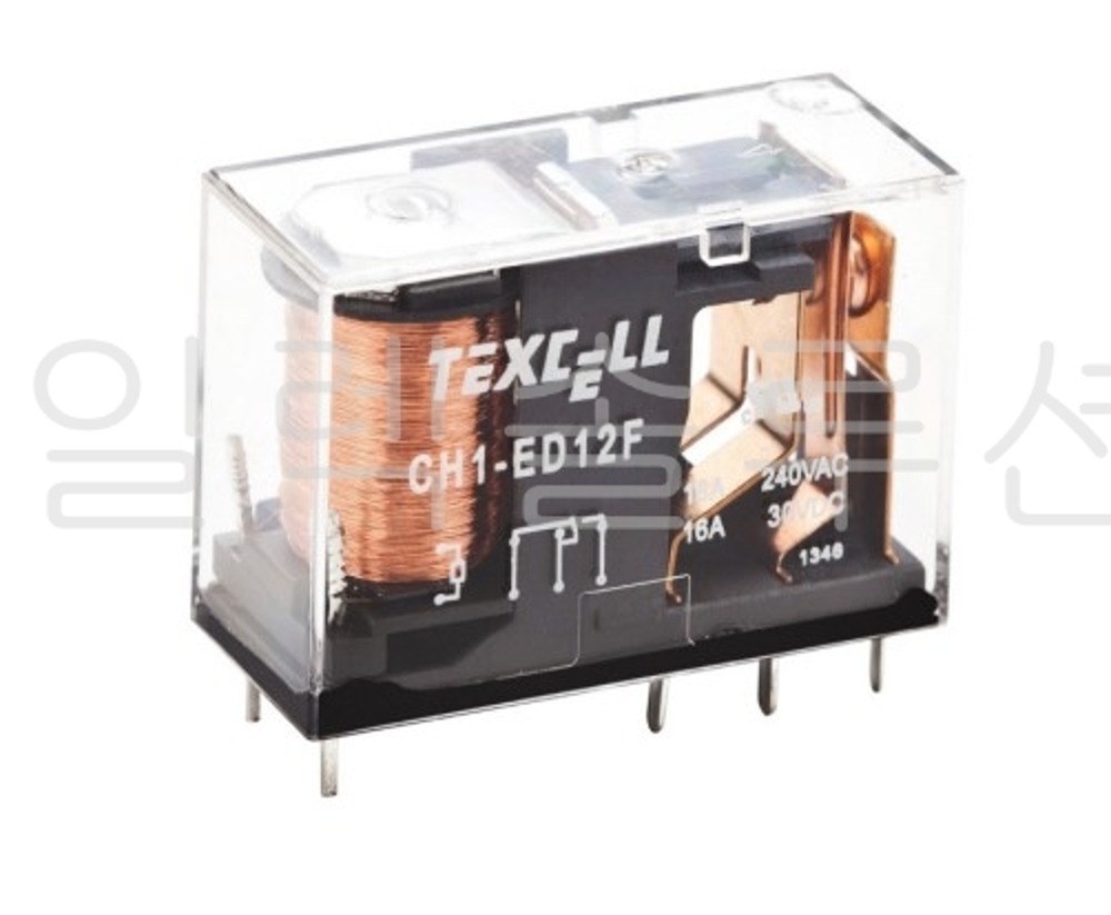 CH22-MD12F   12V 릴레이 TEXCELL | 파츠바다 - 모든 전자부품의 정답