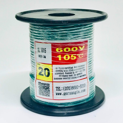 [GSH-152035] UL1015-AWG20_30 (30M) (녹색) | 파츠바다 - 모든 전자부품의 정답