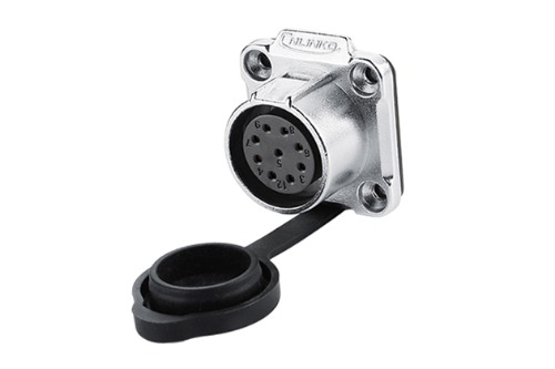 사각 방수 커넥터 소켓 9핀 Female  플러그  LP-20-J09SX-03-401   [CNLINKO] | 파츠바다 - 모든 전자부품의 정답