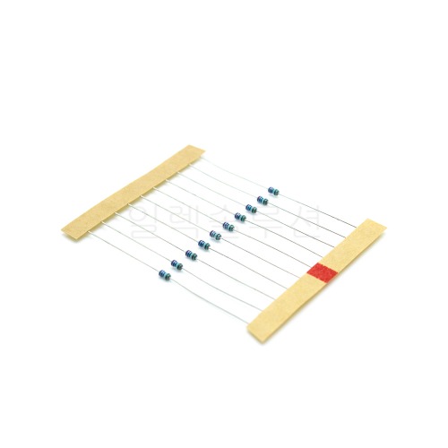 100개 아두이노 일반 막대 저항 메탈 금속피막 1/8W 1% Axial Resistor F (680K옴) | 파츠바다 - 모든 전자부품의 정답