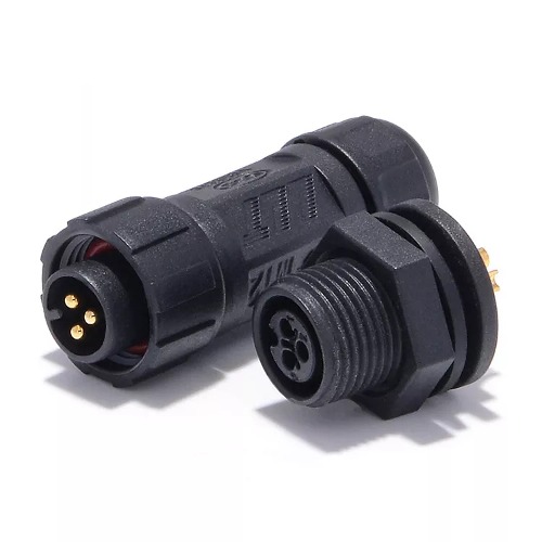 M12-2 5PIN  방수커넥터 IP67  와이어 TO 소켓 워터프루프 LLT | 파츠바다 - 모든 전자부품의 정답