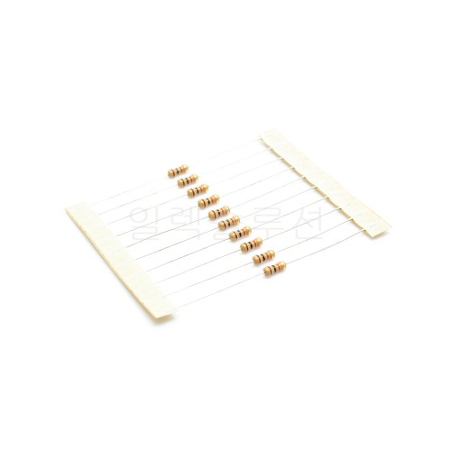 100개 아두이노 일반 막대 저항 탄소 카본피막 1/4W 5% Axial Resistor J (0.75옴) | 파츠바다 - 모든 전자부품의 정답