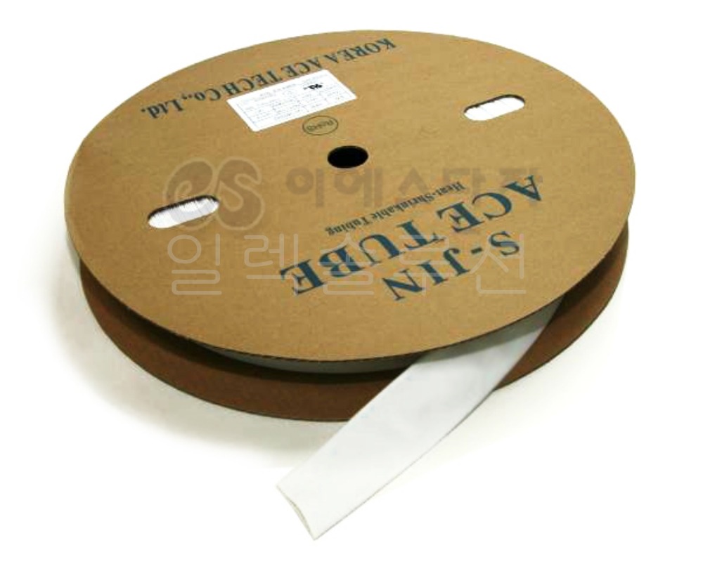 S-J1  30파이 백색  50m  열수축튜브 Heat Shrink Tubing | 파츠바다 - 모든 전자부품의 정답