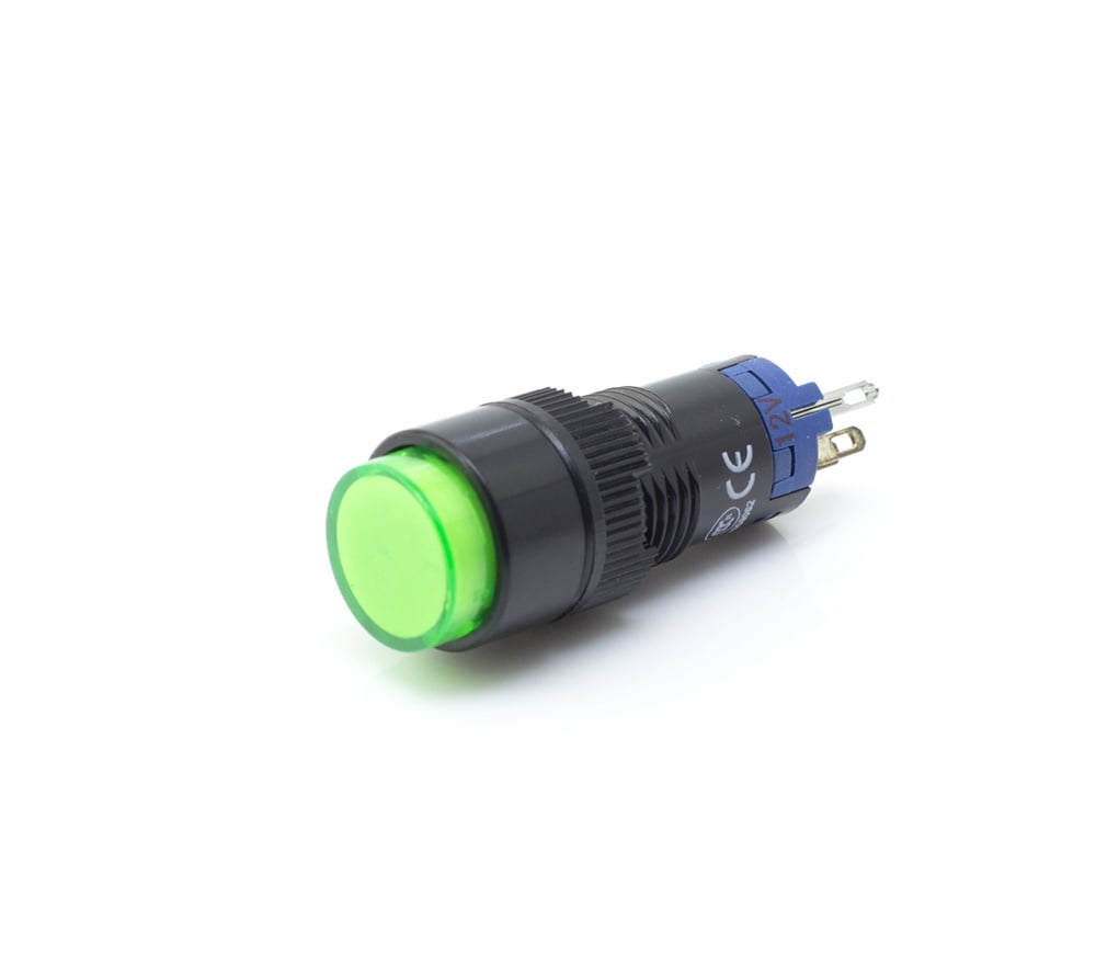LAS2Y-11Z/G/12V  푸쉬 버튼 스위치 PUSH BUTTON ONPOW | 파츠바다 - 모든 전자부품의 정답