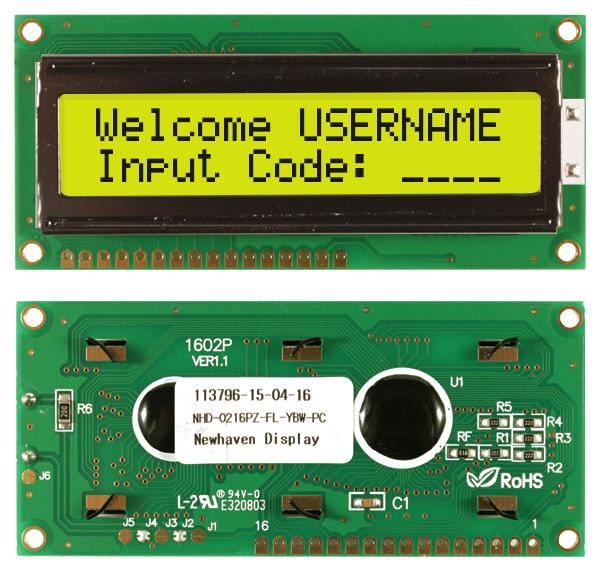 NHD-0216PZ-FL-YBW-PC | 파츠바다 - 모든 전자부품의 정답