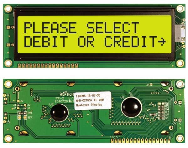 NHD-0216SZ-FL-YBW | 파츠바다 - 모든 전자부품의 정답