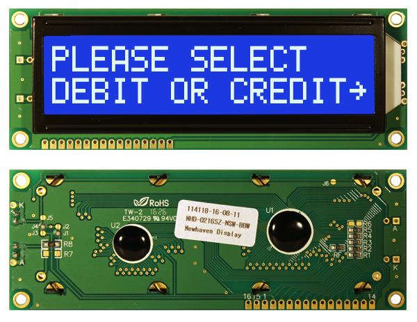 NHD-0216SZ-NSW-BBW | 파츠바다 - 모든 전자부품의 정답