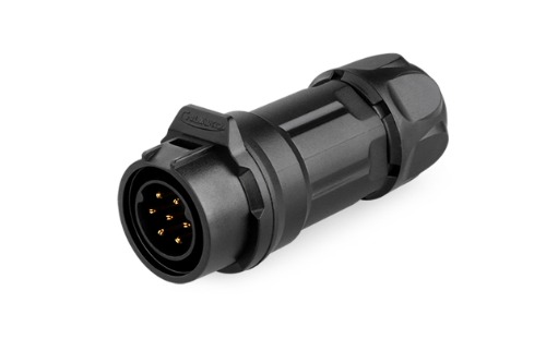 16파이 방수 커넥터 7핀 Male 중간 연결 플러그  LP-16-C07PP-02-001   [CNLINKO] | 파츠바다 - 모든 전자부품의 정답