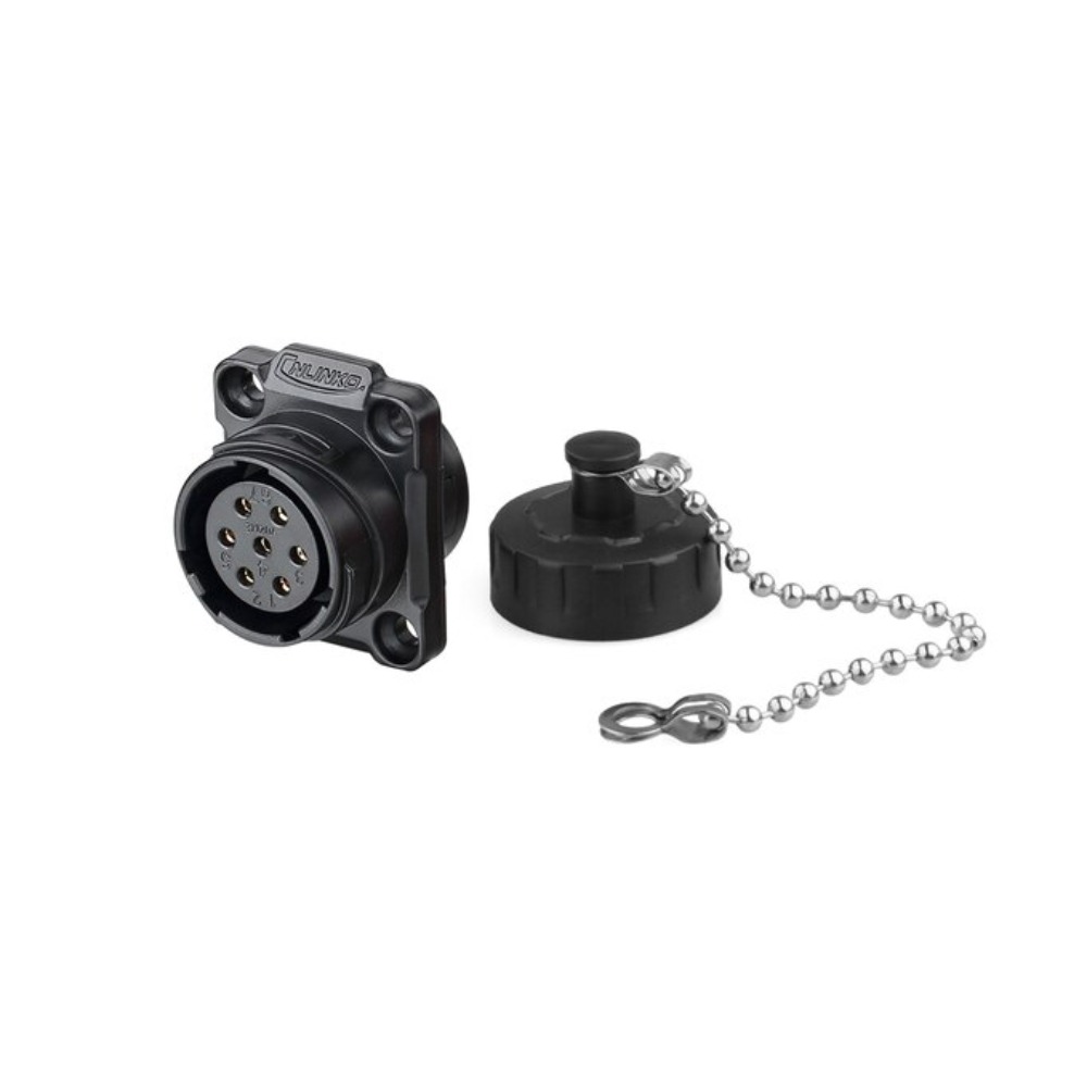 20파이 방수 커넥터 7핀 Female 소켓  YM-20-J07SX | 파츠바다 - 모든 전자부품의 정답