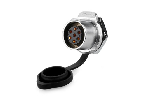 원형 방수 커넥터 소켓 7핀 Female 소켓   LP-20-J07SX-03-101A   [CNLINKO] | 파츠바다 - 모든 전자부품의 정답