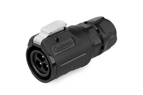 16파이 방수 커넥터 3핀 Male 플러그  LP-16-C03PE-02-001   [CNLINKO] | 파츠바다 - 모든 전자부품의 정답