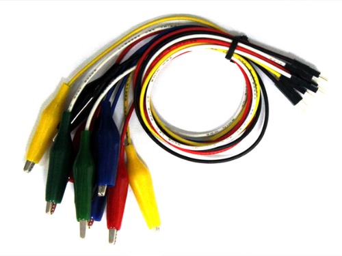 악어클립 GSH-03303 (300mm 10PCS) | 파츠바다 - 모든 전자부품의 정답